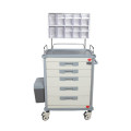 High Quality Five Drawers Anesthesia Trolley with Good Price